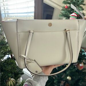 Tory Burch Ivory Tote Bag